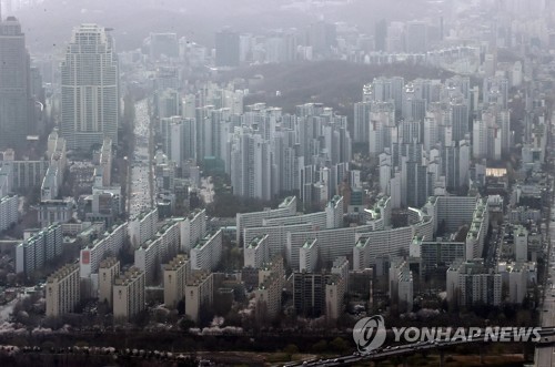 서울 강남 일대 아파트들. [사진 = 연합뉴스]